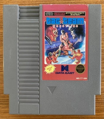 NES ~ TAG TEAM WRESTLING ~ Nintendo Game 3 Screw NES-TT-USA Game Cart Only NTSC - Image 1 of 4