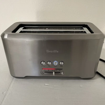 Breville BTA730XL 4 Slice Toaster - Silver - Image 1 of 4