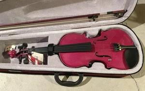 Cremona SV-75RS Premier Novice Series Sparkling Rose Violin Outfit 4/4 Outfit - Picture 1 of 19