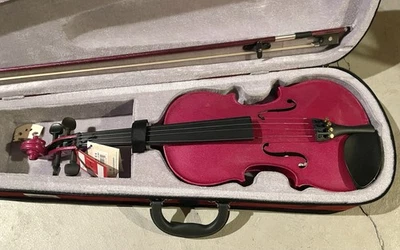 Cremona SV-75RS Premier Novice Series Sparkling Rose Violin Outfit 4/4 Outfit - Image 1 of 4