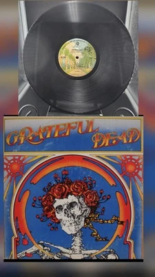 Grateful Dead live 1971 Skull & Roses 2WS **SIDE 1&2 ONLY NO COVER**VG - Image 1 of 4