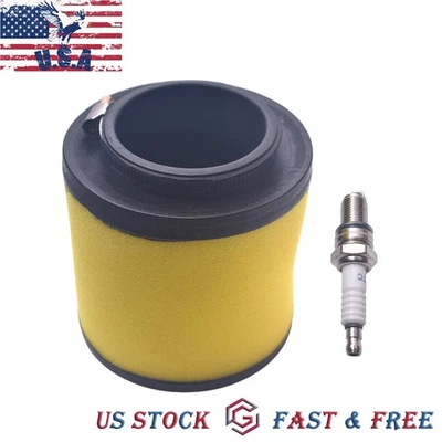 Dual Stage Air Filter Fit Arctic Cat 375 400 454 500 4X4 ATV 0470-391 0470-322 - Image 1 of 4