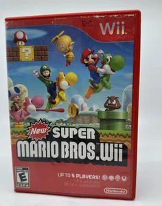 New Super Mario Bros. Wii Nintendo Wii, 2009 - Free Shipping - Picture 1 of 9