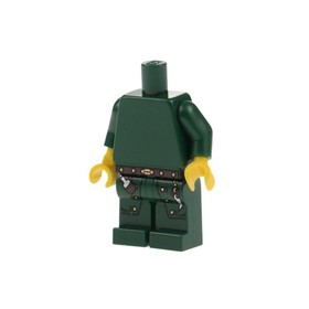 1X Lego Torso Legs Minifigure Kingdoms Wizard 7955 CAS435 970C00PB0061 973C051