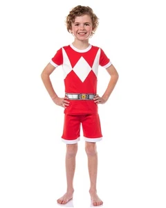 Power Rangers Kids' Character Tight Fit Pajama Short Lounge Set - Picture 1 of 27