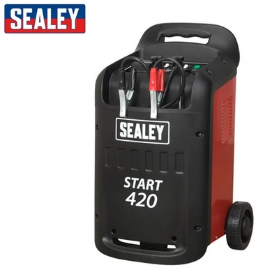 Sealey START420 12/24v 420/60amp Starter Charger 240v Battery Charger - Image 1 of 4