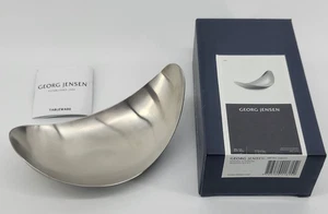 Georg Jensen piccola ciotola in acciaio per foglie in scatola - spedizione gratuita negli Stati Uniti (24848) - Foto 1 di 7