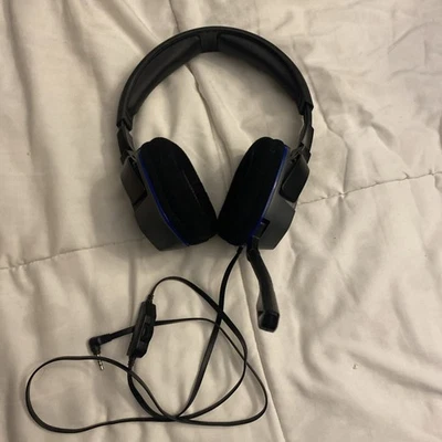 PDP Afterglow LVL 3 Wired Black PS4 PS5 Stereo Headset for PlayStation 4 TESTED - Image 1 of 4