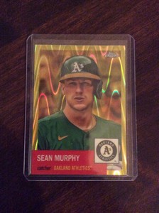 2022 Topps Chrome Anniversary Sean Murphy #ed 190/250 Oakland Athletics 