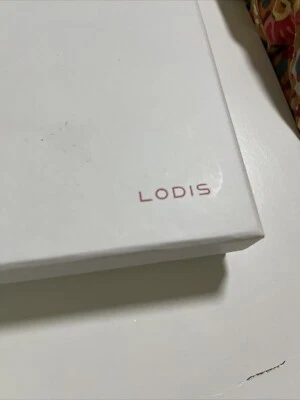 LODIS LGN437 Blue Reptile Leather Easel Lagoon iPad  Carrying Case - Image 1 of 4