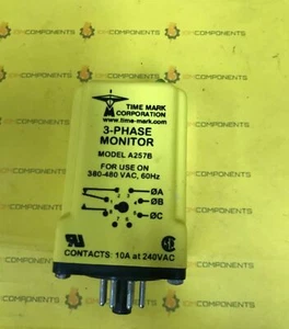 TIME MARK A257B 3-PHASE POWER MONITOR RELAY 380-480 Volt - Picture 1 of 1