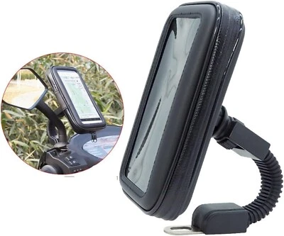 SUPPORTO PORTA CELLULARE PER MOTO SCOOTER BIKE SNODABILE UNIVERSALE SMARTPHONE - Immagine 1 di 4