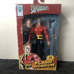 NECA Flash Gordon King of the Impossible 7" Scale Actionfigur 33 POA Zubehör - Bild 1 von 4