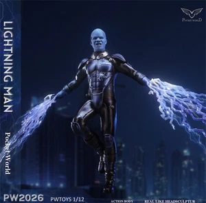 PWTOYS PW2026A 1/12 Electro Iluminación Hombre Figura de Acción Muñeca de Bolsillo - Imagen 1 de 12