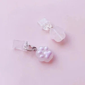 Phone Dust Plug Cat Claw Pendant Decoration For IPhone Type-C Charging Interf _t - Zdjęcie 1 z 16