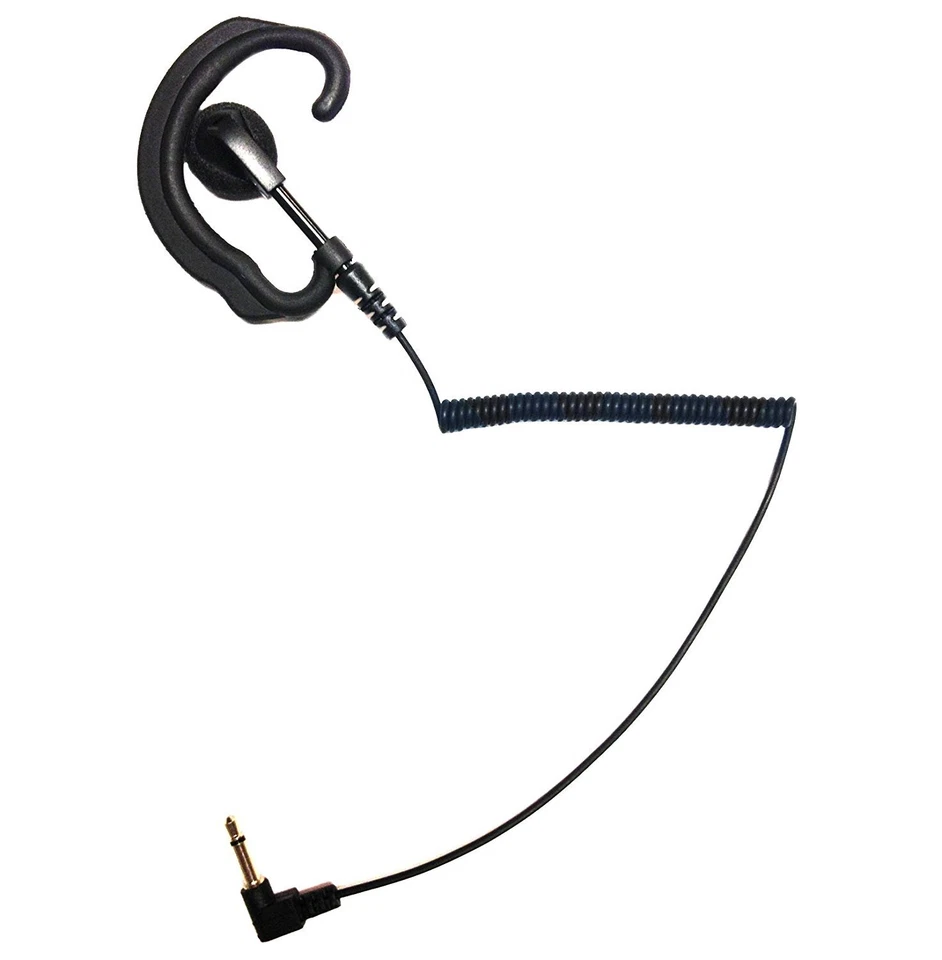 Pryme EH-369SC LOOKOUT 2.5mm Earhook Listen Only Radio Earpiece Speaker - Image 1 of 1