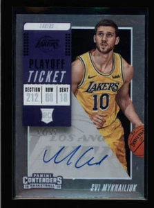 SVI MYKHAILIUK 2018/19 CONTENDERS ROOKIE PLAYOFF TICKET AUTO #64/65 AX8590 - Picture 1 of 1