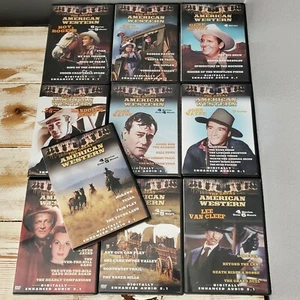 Great American Western VOL 1 Thru 10, Pre-owned 10 DVD Set 44 Movies - Picture 1 of 9