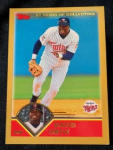David Ortiz Minnesota Twins 2003 Topps Gold #26 #D/2003 - Bild 1 von 2