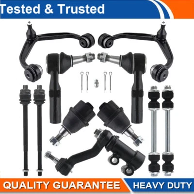 Kit de suspensión de brazo de control delantero de 11 piezas para Chevy Silverado 2500 3500HD 2011-19 Foto 1 de 4