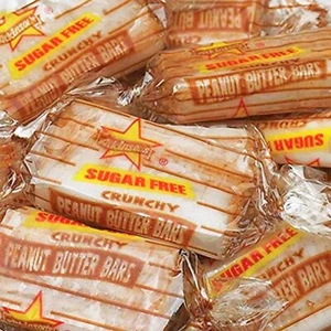 Atkinson Peanut Butter Bars Sugar Free 1lb - Picture 1 of 5