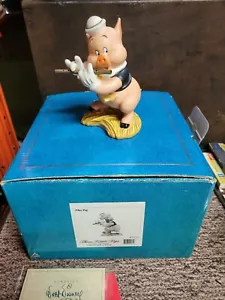 WDCC Disney Classics Three Little Pigs ~ FLUTE PIG ~ with Box & COA - Picture 1 of 7