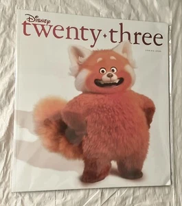 Disney D23 - Twenty Three Spring 2022 Publication Magazine - Turning Red - NEW - Picture 1 of 3