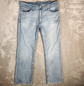 Jeans Levi's 559 para hombre 38X30 azul relajado recto rojo lengüeta usados - Imagen 1 de 18