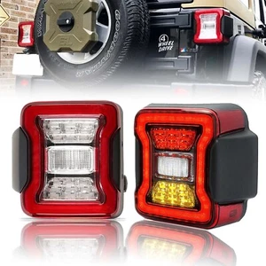 Luces traseras LED freno trasero luces de giro para Jeep Wrangler JK JKU 2007-2018 - Imagen 1 de 9
