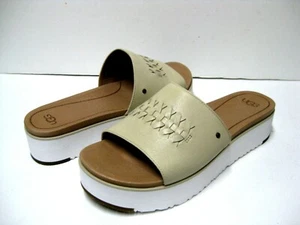 Chanclas UGG DELANEY CUERO MUJER LONA US 11/UK 9.5/EU 41 - Imagen 1 de 4