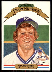 1982 Donruss George Brett Baseball Cards #15