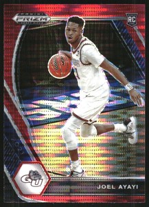 2021-22 Panini Prizm Draft Picks Prizms Red Pulsar #29 Joel Ayayi