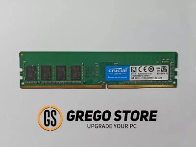 CT8G4DFS8213.C8FBD1 Crucial 8GB PC4-17000 DDR4-2133MHz CL15 288-Pin DIMM 1.2V - Imagen 1 de 2