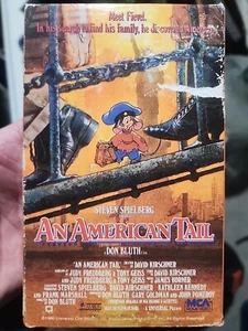 An American Tail BETAMAX SUPER VINTAGE RARA COPIA PROMOCIONAL 1987 PANTALLA - Imagen 1 de 3