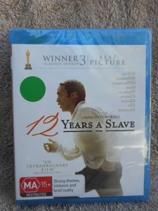 12 YEARS A SLAVE CHIWETEL EJIOFOR PAUL DANO MA BLU RAY,SEALED AUSTRALIA - Picture 1 of 1