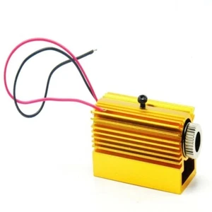 Focusable 200mw 808nm Infrared IR Laser Diode Module DC5V Dot Unit w Heatsink - Picture 1 of 6