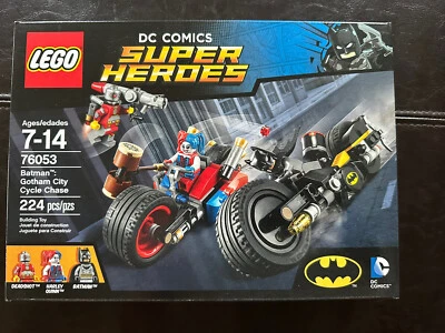Nuevo 2016 LEGO DC COMIC Super Heroes "Batman: Gotham City Cycle Chase" conjunto #76053 Foto 1 de 4