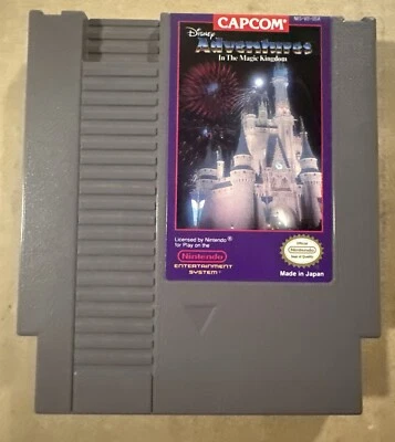 NES Nintendo Game Disney Adventures in the Magic Kingdom Good Condition Tested - Image 1 of 4