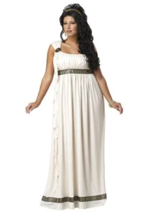 California Costumes Olympic Goddess Adult Costume Plus Size 1X Dress - Picture 1 of 5