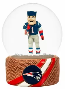 New England Patriots Water Globe NFL FOOTBALL di Evergreen - Foto 1 di 4