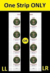 US 6003a Army 250 Years imperf NDC plate strip 4 MNH 2025 - Picture 1 of 1
