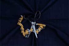 Navy Blue Cotton Denim Fabric 19 OZ  , Sold by Yard ,  58" Wide
