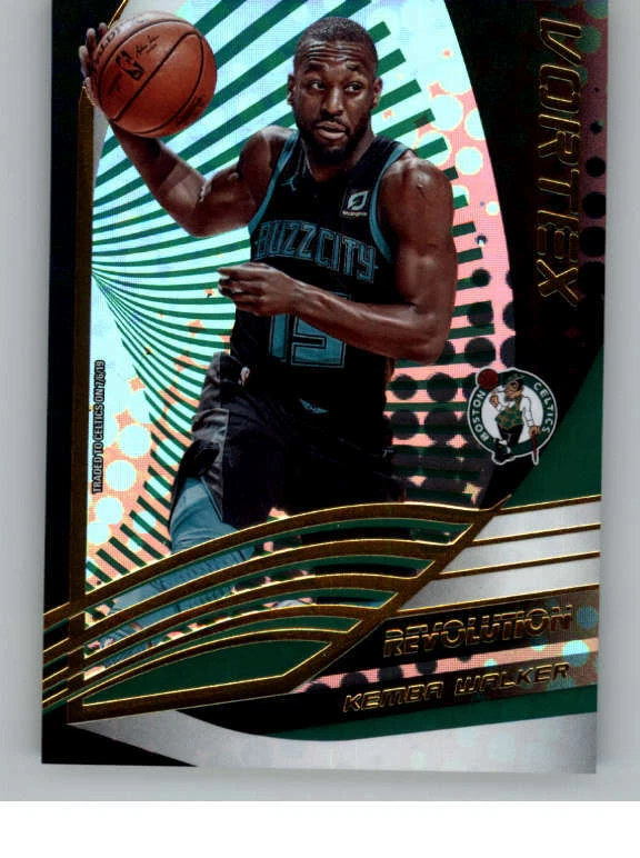 2019-20 Panini Revolution Vortex #15 Kemba Walker (ref 136467) - Image 1 of 2