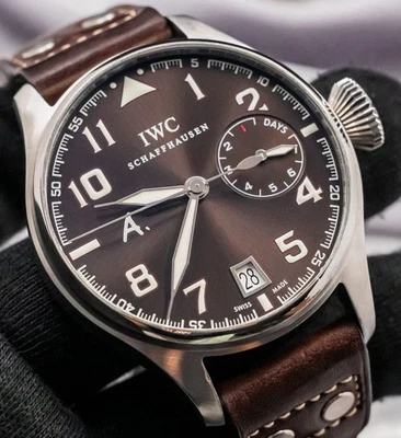 IWC Big Pilot’s Watch Antoine De Saint Exupery Brown Limited Edition IW500422 - Image 1 of 4