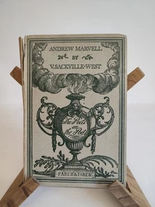 Andrew Marvell von V. Sackville-West, 1929, 1. Auflage. Rex Whistler Bezug Faber - Bild 1 von 8
