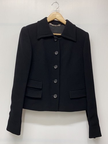 Giacca lana Gucci anni 90 nera taglia 40 archivio vintage donna #EF AAA