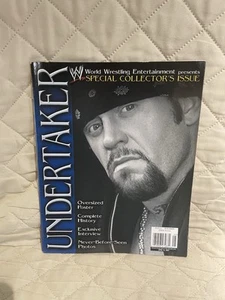 WWE 2003 THE UNDERTAKER SPECIAL COLLECTORS ISSUE MAGAZINE + COMIC BOOK SHIPS FRE - Picture 1 of 5