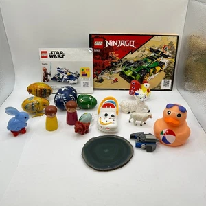 Vintage Trödel Schubladen Lot zufällig gemischt Schmuck Spielzeug Mini Artikel - Bild 1 von 9