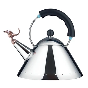 NEW Alessi Tea Rex 9093 Kettle Black - Picture 1 of 2