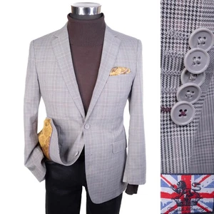 ENGLISH WASH Sport Mantel Anzug Jacke Blazer Gr. 38 S Fensterscheibe uni grau gebraucht, in einwandfreiem Zustand - Bild 1 von 16